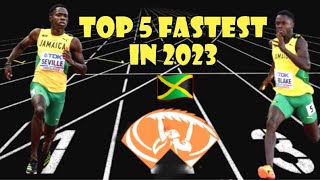 Top 5 Fastest Jamaican Male Sprinters to Lookout for in Budapest World Championships 2023 #100m