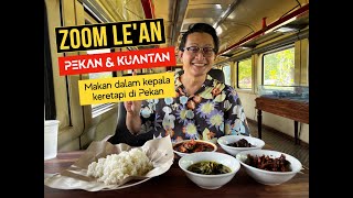 Makan dalam kepala keretapi di Pekan, Pahang