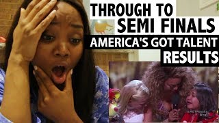 The Results: America Voted These Acts Through To The Semi-Finals - REACTION
