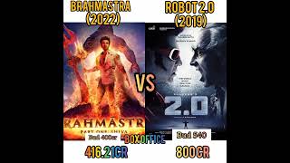 brahmastra vs robot 2.0 Box office collection|brahmastra vs robot 2.0| #shorts #ytshorts