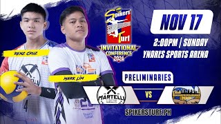 MARTELLI vs. CHICHI - Full Match | Preliminaries | 2024 Spikers' Turf Invitational Conference