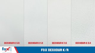 Fox Bau Decodur K – Текстурная Декоративная Штукатурка