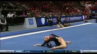 Kari Lee (Utah) 2015 Floor Pac12 Championships 9.925