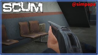 ＃12【SCUM v0.96】新しい街でショットガンを入手【ゲーム実況】