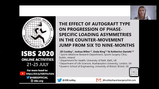 ISBS 2020: Jill Costley THE EFFECT OF AUTOGRAFT TYPE ON PROGRESSION OF PHASE-SPECIFIC LOADING ....