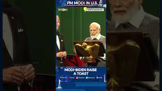 PM Modi, President Biden raise a toast for India-US friendship