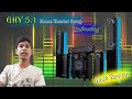 GHY 5.1 Home Theater Setup Unboxing & Quick Review || Sinhala