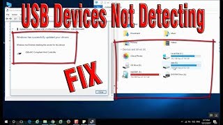 USB Port Stopped Working After Update to Windows 10: Windows 10 USB Device Not Detecting