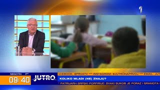 JUTRO -Kakvo je elementarno znanje budućih studenata, gosti Rade Veljanovski i Miloš Turinski | PRVA