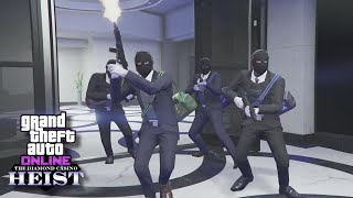 Gta 5 Online - Diamond Casino Heist: Aggressive (No Commentary) Ps5 Gameplay