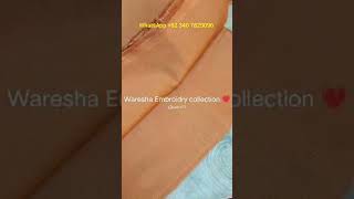 Wareesha luxury collection vol 15 New volume winter 2024 #qiratcollection #wareesha #ytshorts