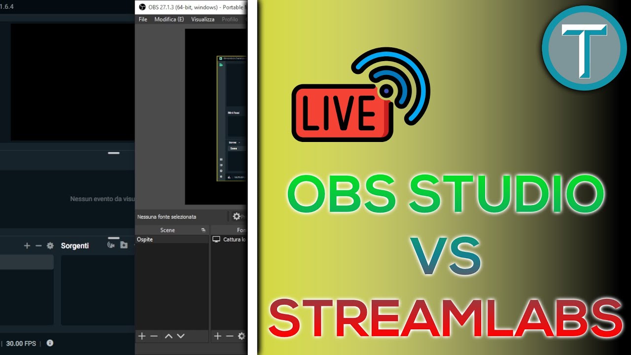 OBS STUDIO Vs STREAMLABS OBS: Il Confrontone - YouTube