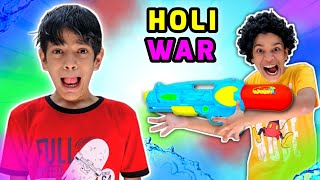 Holi Pichkari Vs Holi Balloons Fight | Holi Stash 2023 | Holi Funny Video | Daksh Comedy Studio