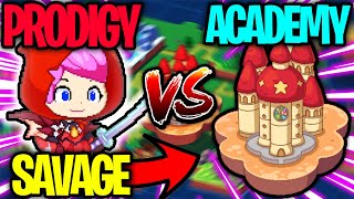 Prodigy SAVAGE vs The ACADEMY Challenge!!!