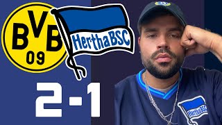 Borussia Dortmund - Hertha Bsc 2-1 (0-1) || Analyse & Spielernoten || VfB Stuttgart Klassenerhalt!