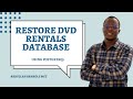🔥 Restore DVD Rental Sample Database in PostgreSQL | pgAdmin Tutorial 🔥