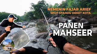 Fajar Arief Panen Mahseer di Spot Sungai Galeh Temanggung Spot Plung Nyoot Tengah Kota