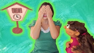 Tick Tock Tick Tock I’m a little Cuckoo clock | Kids Learning Song | Sweetly Spun Music with Peanut