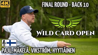 Wild Card Open 2020 Final Back 10, Seppo Paju, Väinö Mäkelä, Oskari Vikström, Tuomas Hyytiäinen [4K]