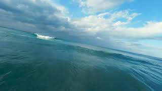 DJI FPV Surfing The Winter Waves 4K