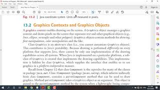 Chapter 13 Graphics and Java 2D Part 1