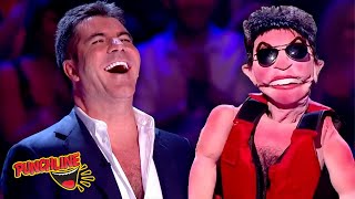 FUNNIEST Ventriloquist Auditions That Made Simon Cowell And The Judges Laugh!