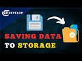 How to Save Game Data to Storage in GDevelop 5 (Easy!)
