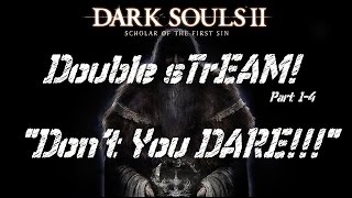 Double sTrEAM!: Dark Souls 2 #1-4 "Don't You DARE!!!"