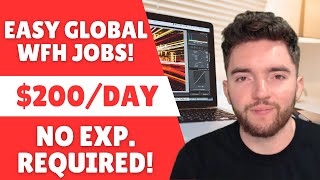 $200/DAY Remote Jobs NO EXPERIENCE WORLDWIDE 2023 | Work From Home