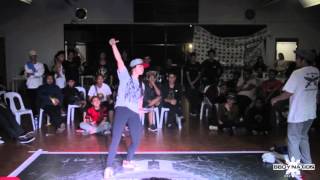 Girl Xyb vs Mot man | 1v1 Allstyle | Top 8 | Return of the kingz 2 | 2015 | Bboynation