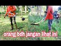 POTONG RUMPUT MENGUNAKAN PISAU DAN SENAR