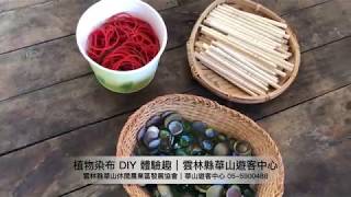 植物染布 DIY 體驗趣｜雲林縣華山服務遊客中心