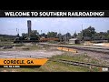 Cordele, Georgia, USA | Virtual Railfan  LIVE !