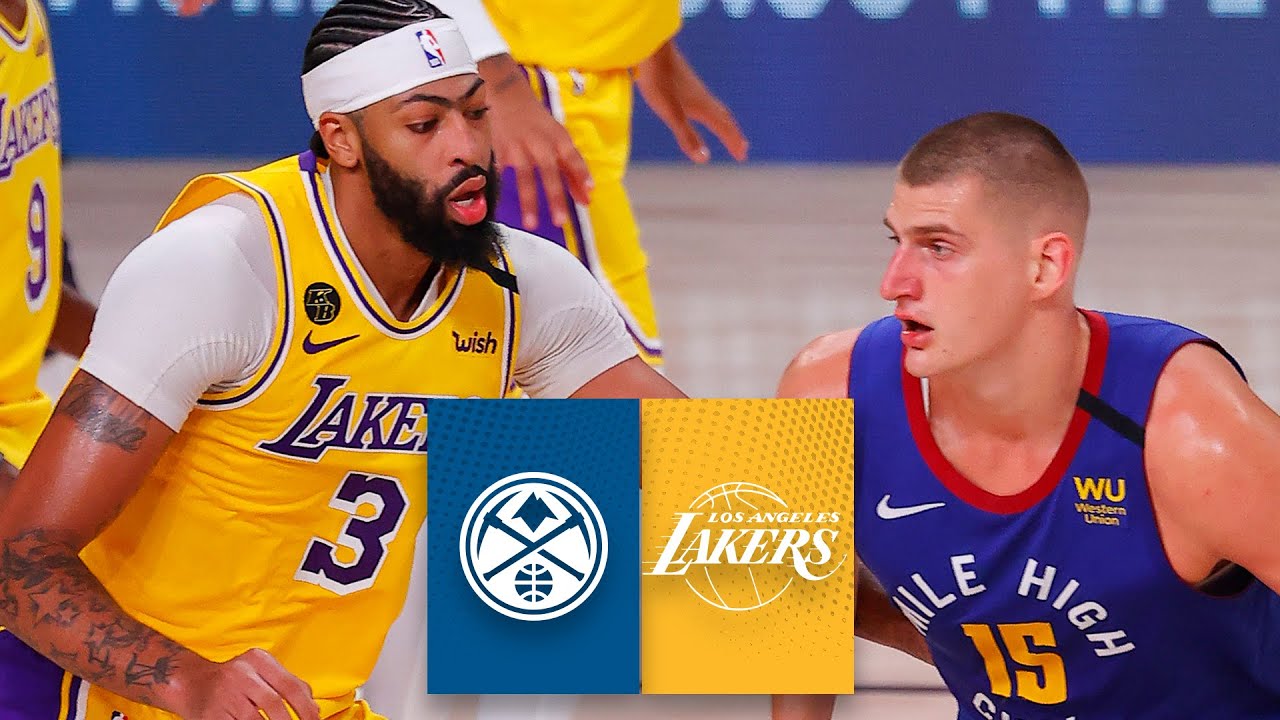 Denver Nuggets Vs. Los Angeles Lakers [GAME 1 HIGHLIGHTS] | 2020 NBA ...