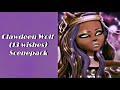 Clawdeen Wolf (13 wishes) Scenepack