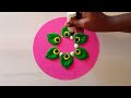 🎇New Diwali rangoli 🎇 . Diwali rangoli. Easy rangoli design for Diwali. 🪔🪔.