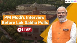 PM Modi Interview LIVE | PM Narendra Modi's Interview Ahead Of Lok Sabha Elections 2024