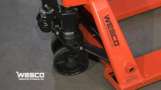 272701 \u0026 273519 Wesco Long Fork Pallet Truck