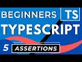Type Assertions & Type Casting | Typescript Tutorial for Beginners
