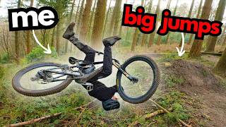 We Attempted this HUGE Jump Trail... but it ended BADLY!