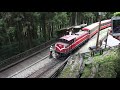 台鐵 阿里山森林鐵路 神木車站 列車z字型路線調車 alishan forest railway train