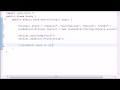 Intermediate Java Tutorial - 8 - Converting Lists to Arrays