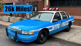 NYPD Vintage Fleet 1996 Chevy Caprice RMP Walkaround