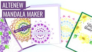 Creating With Altenew Mandala Maker!