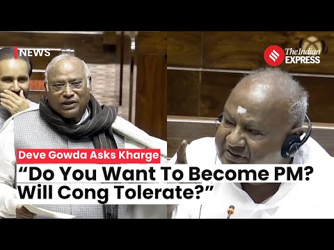 Deve Gowda Calls Mallikarjun Kharge “Honest Man” Asks Will Congress ‘Tolerate’ Him As Prime Minister