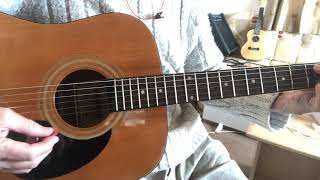 Hohner Acoustic = Part 2 - Demo chords. Lovely sound for recording....