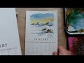 spend an afternoon painting 2024 calendar 6 seasonal watercolor paintings from winter to summer