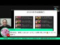 第１８７回肺がんyoutube相談会（２０２４年オンライン忘年会）