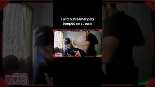 Twitch streamer gets jumped on stream #twitch #streamer #fight #fortnite