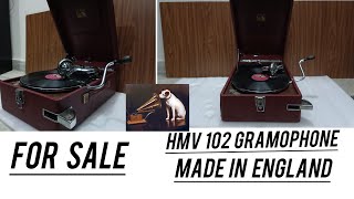 HMV 102 GRAMOPHONE (9310741161) MADE IN ENGLAND #gramophone #forsale #vintage